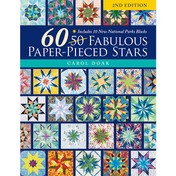 60 Fabulous Paper-Pieced Stars, 2nd Ed. by Carol Doak