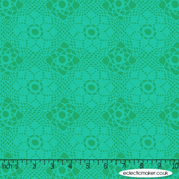 Andover Fabrics - Sun Print 2021 - Crochet in Gulf