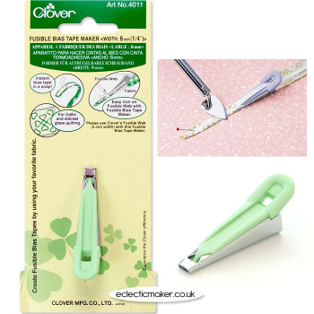 Clover Fusible Bias Tape Maker 6mm (1/4inch)