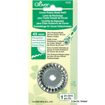 Rotary Pinking Blade Refill 45mm - 1 Pack
