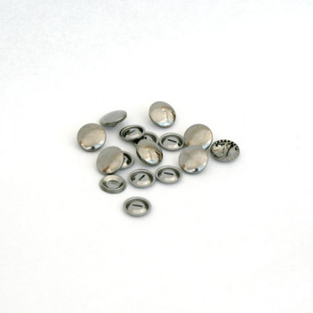 Self Cover Buttons (15mm) Packet of 8
