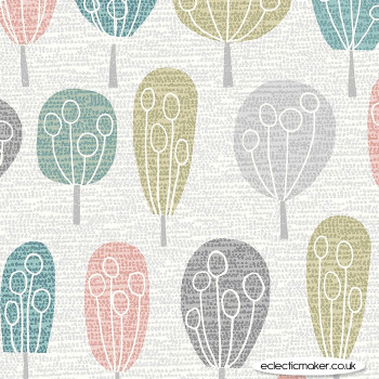 Dashwood Studio Fabrics - Elements - Trees on Grey