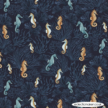 Dear Stella Fabrics - Hook Line & Sinker - Sofishticated in Marlin