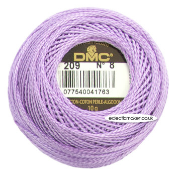 DMC Perle Cotton Thread Ball No.8 - 209