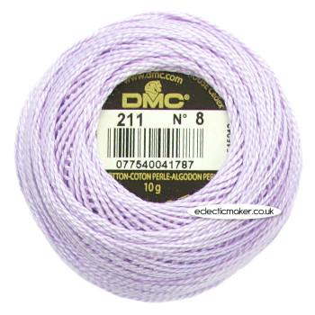 DMC Perle Cotton Thread Ball No.8 - 211