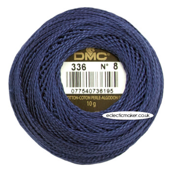 DMC Perle Cotton Thread Ball No.8 - 336