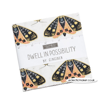 Moda Fabrics - Dwell in Possibility - Charm Pack - Gingiber