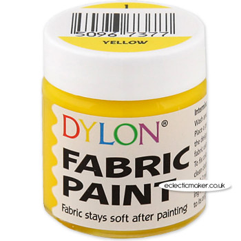 DYLON Fabric Paints in Yellow - 25ml