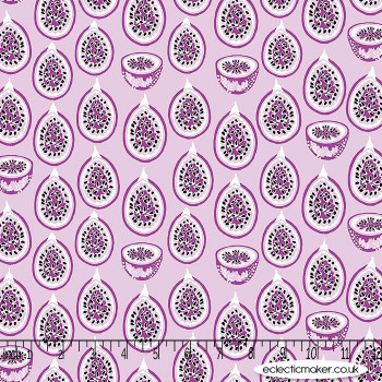 FIGO Fabrics - Forage - Forest Fruits on Lilac