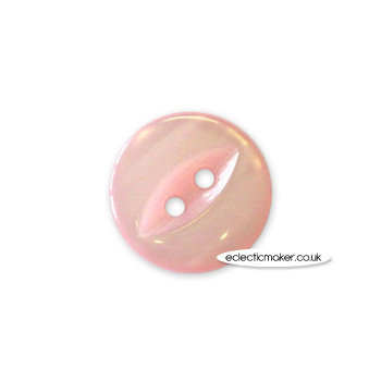 Fisheye Buttons - White - 11mm