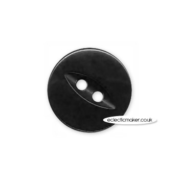 Fisheye Buttons - Black - 14mm
