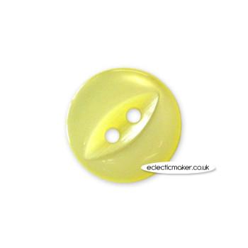 Fisheye Buttons - Lemon - 14mm