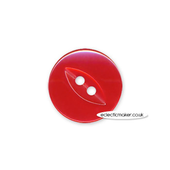 Fisheye Buttons - Red - 11mm