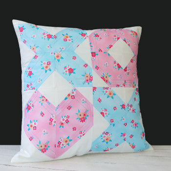 Hugs and Kisses Cushion Patchwork and Quilting Classes at Eclectic Maker