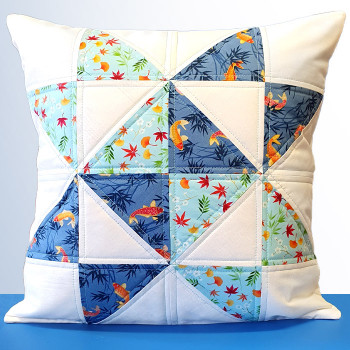 Intro To Patchwork & Quilting Star Cushion - Classes and Workshops Eclectic Maker