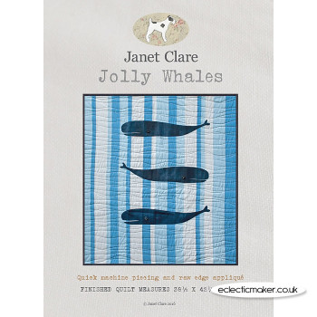 Janet Clare - Jolly Whales Quilt Pattern