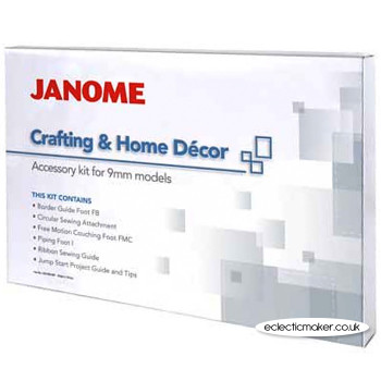 Janome Crafting and Home Decor Accessory Kit - JHD1 for 9mm models