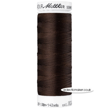 Mettler Seraflex - Elastic Thread - Very Dark Brown 1002