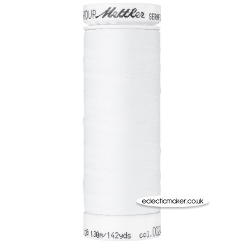 Mettler Seraflex - Elastic Thread - White 2000