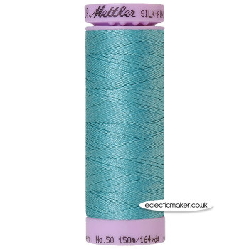 Mettler Cotton Thread - Silk-Finish 50 - Blue-Green Opal 0611