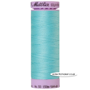 Mettler Cotton Thread - Silk-Finish 50 - Blue Curacao 2792