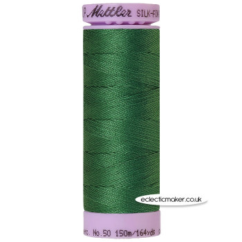 Mettler Cotton Thread - Silk-Finish 50 - Bright Green 1097