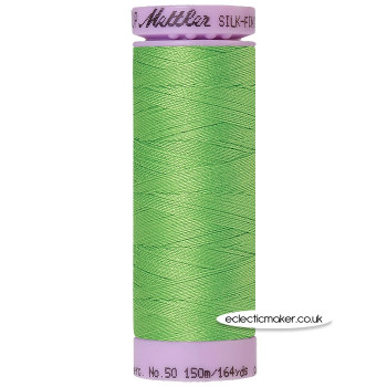 Mettler Cotton Thread - Silk-Finish 50 - Bright Mint 0092