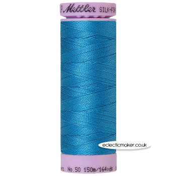 Mettler Cotton Thread - Silk-Finish 50 - Caribbean Sea 0999