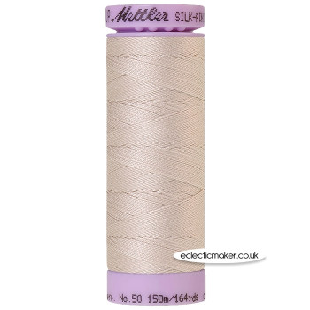 Mettler Cotton Thread - Silk-Finish 50 - Cloud Gray 0319