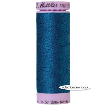 Mettler Cotton Thread - Silk-Finish 50 - Colonial Blue 0024