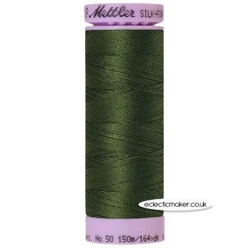  Mettler Cotton Thread - Silk-Finish 50 - Cypress 0886