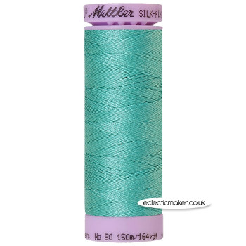 Mettler Cotton Thread - Silk-Finish 50 - Deep Aqua 1091