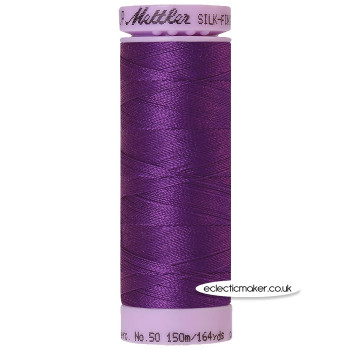 Mettler Cotton Thread - Silk-Finish 50 - Deep Purple 0046