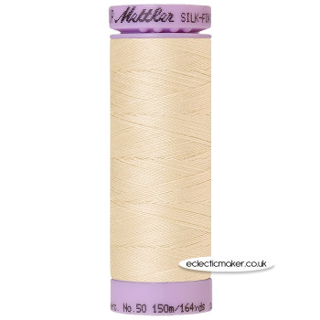  Mettler Cotton Thread - Silk-Finish 50 - Eggshell 1000