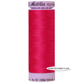 Mettler Cotton Thread - Silk-Finish 50 - Fuschia 1421