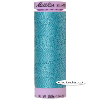Mettler Cotton Thread - Silk-Finish 50 - Glacier Blue 0722