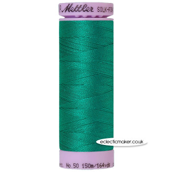 Mettler Cotton Thread - Silk-Finish 50 - Green 0222