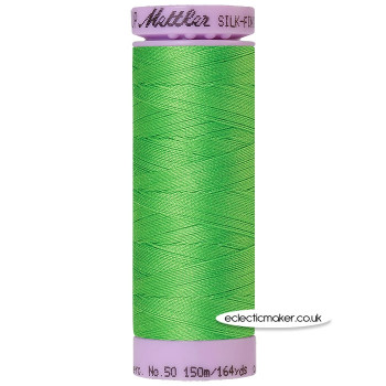 Mettler Cotton Thread - Silk-Finish 50 - Light Kelly 1099