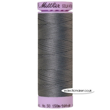Mettler Cotton Thread - Silk-Finish 50 - Mousy Gray 0878