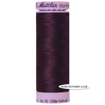  Mettler Cotton Thread - Silk-Finish 50 - Plum Perfect 0481
