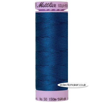 Mettler Cotton Thread - Silk-Finish 50 - Royal Navy 0816