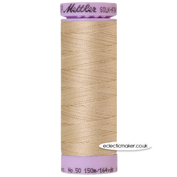 Mettler Cotton Thread - Silk-Finish 50 - Straw 0538