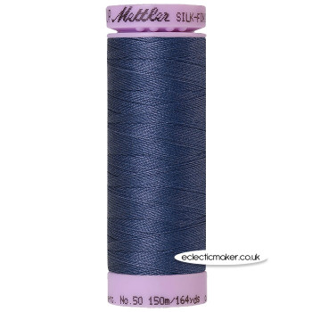 Mettler Cotton Thread - Silk-Finish 50 - True Navy 1365