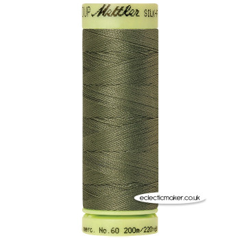 Mettler Cotton Thread - Silk-Finish 60 - Burnt Olive 0731