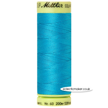 Mettler Cotton Thread - Silk-Finish 60 - Caribbean Blue 1394