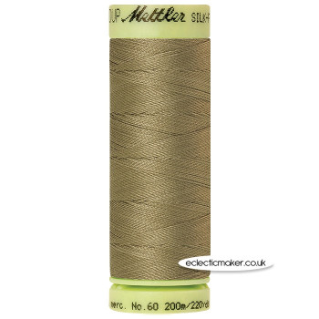 Mettler Cotton Thread - Silk-Finish 60 - Olive Drab 0420