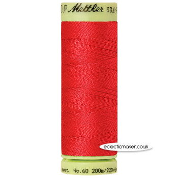 Mettler Cotton Thread - Silk-Finish 60 - Poinsettia 0102