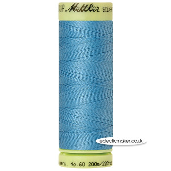 Mettler Cotton Thread - Silk-Finish 60 - Reef Blue 0338