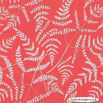 Michael Miller Fabric - Forest Gifts - Wood Fern in Redwood