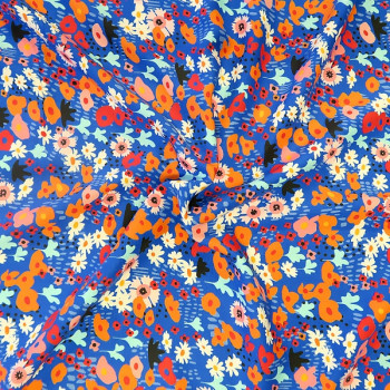 Moda Fabrics - Botanica RAYON - Bijou in Royal